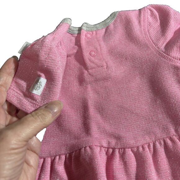 BOPPY girls Pink Top & Printed white Leggins 2 piece outfit Size 9 months - Picture 15 of 16